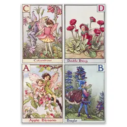 پک پوستر 4 عددی پری کد alfairypack1