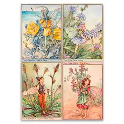 پک پوستر 4 عددی پری کد WSfairypack4