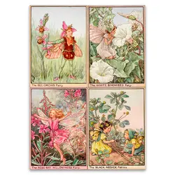 پک پوستر 4 عددی پری کد WSfairypack2