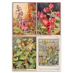 پک پوستر 4 عددی پری کد WSfairypack1