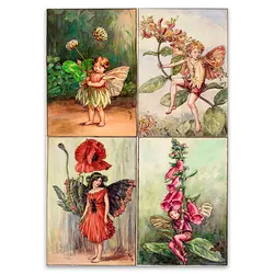 پک پوستر 4 عددی پری کد SUfairypack5