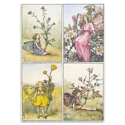 پک پوستر 4 عددی پری کد SUfairypack2