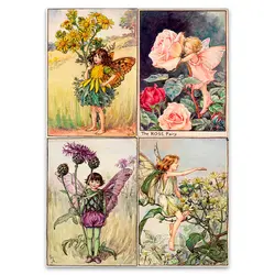 پک پوستر 4 عددی پری کد SUfairypack1