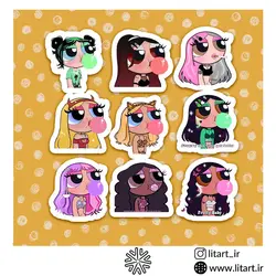 استیکرپک Aکالکشن کد cns24