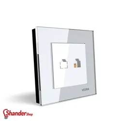 تلفن تک سوکت ویرا الکتریک مدل کریستال