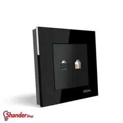 تلفن تک سوکت ویرا الکتریک مدل کریستال