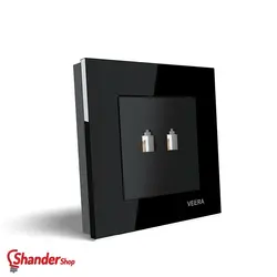 تلفن دو سوکت ویرا الکتریک مدل کریستال