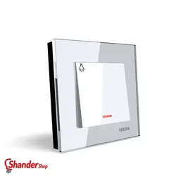 کلید راه پله ویرا الکتریک مدل کریستال