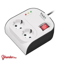 محافظ ولتاژ دو خانه پارت الکتریک مناسب یخچال فریزر