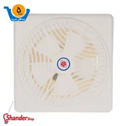 هواکش دمپر دار 25 سانت دمنده مدل لوکس VSL-25C4S | فروش عمده