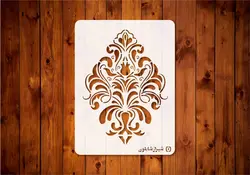 شابلون داماسک کد s52