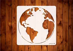 شابلون کره زمین سفارشی 10