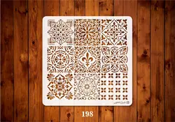 شابلون کاشی کد 198