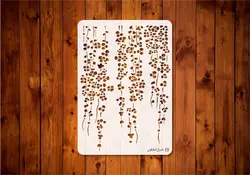 شابلون گل گیاه کد m30d