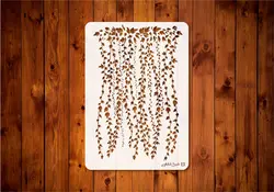 شابلون گل وگیاه کد m30b