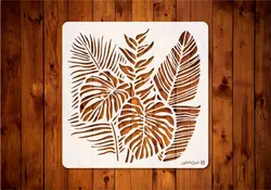 شابلون گل و گیاه کد 614