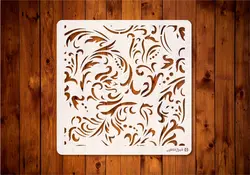 شابلون گل کد 324