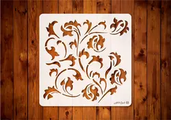 شابلون گل گیاه کد 110/5