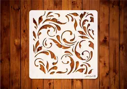 شابلون گل گیاه کد 110/4