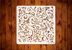 شابلون گل گیاه کد 110/3