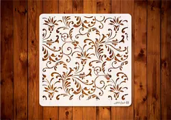 شابلون گل گیاه کد 110/2