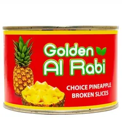 کمپوت آناناس گلدن ربیع Golden AL Rabi وزن 450 گرم