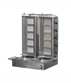 فر کباب ترکی (دونر) رومیزی DO2/M77-5+5