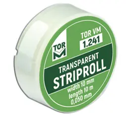 نوار سلولوئیدی شفاف(رول 10متری در عرض8 و 10 میلی متر) Torvm