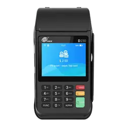 کارتخوان سیار پکس مدل PAX D230 آکبند (ثبت ، فعالسازی، مالیاتی ، کیف ، رول رایگان)