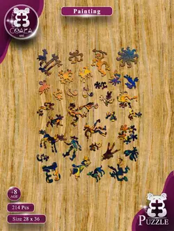 پازل گلهای آفتابگردان | Sun flowers puzzle | نقاشی | پازل یونی کوالا