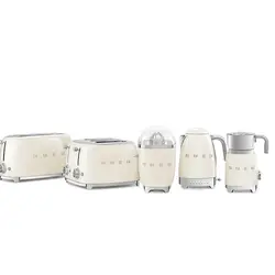 کتری برقی درجه دار اسمگ رنگ کرم مدل KLF04