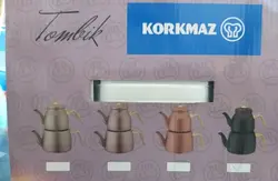 کتری و قوری تمام استیل کرکماز Korakmaz مدل A1382