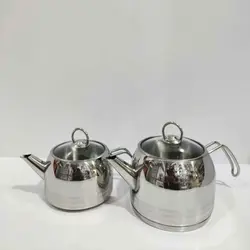 کتری و قوری تمام استیل کرکماز Korakmaz مدل A1619