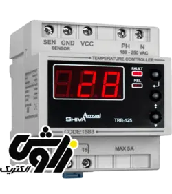 ترموستات سنسوردار مدل 15B3 - TRB-125D برند شیوا امواج (منفی 50 تا مثبت 125)