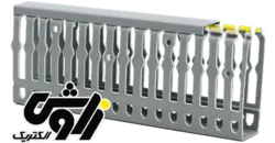 داکت صنعتی شیاردار سایز 80*100 مدل RWD100×80 برند رعد الکتریک