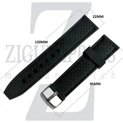 بند ساعت مچی رابر فلورين 22MM