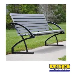 نیمکت فلزی باغ