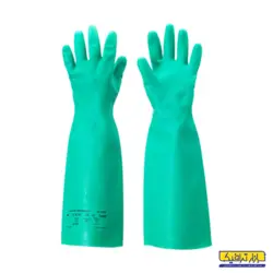 دستکش نیتریلی مقاوم شیمیایی Ansell Alphatec Solvex 37-185