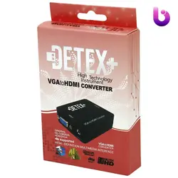 تبدیل Detex+ VGA to HDMI