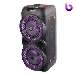 اسپیکر چمدانی بلوتوثی رم و فلش خور Royal RS-D33 + میکروفون و ریموت کنترل