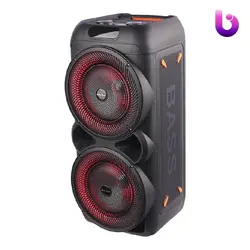 اسپیکر چمدانی بلوتوثی رم و فلش خور Royal RS-D33 + میکروفون و ریموت کنترل