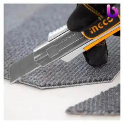 کاتر پلاستیکی 6 تیغ اینکو Ingco HKNS1808 18mm