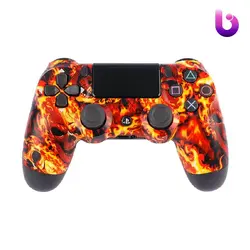 دسته بی سیم SONY PlayStation 4 DualShock 4 High Copy طرح Ghost Rider