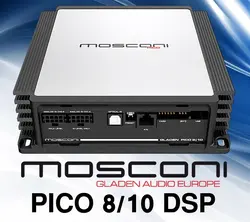 پروسسور آمپلی فایر ماسکونی Mosconi PICO 8-10 DSP