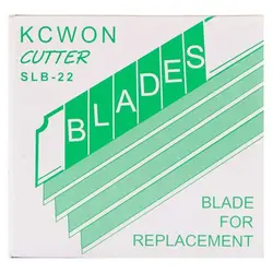 تیغ کاتر KCWON SLB-22 بسته ۱۰۰ عددی