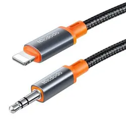 کابل تبدیل فنری Mcdodo CA-0890 Lightning To AUX 1.8m