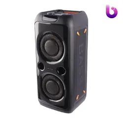 اسپیکر چمدانی بلوتوثی رم و فلش خور Royal RS-D30 + میکروفون و ریموت کنترل