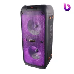 اسپیکر چمدانی بلوتوثی رم و فلش خور Royal RS-D32 + میکروفون و ریموت کنترل