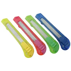 کاتر پلاستیکی بزرگ بسته ۱۲ عددی