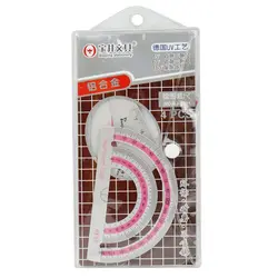 ست نقاله گونیا و خط کش فلزی Baojing Stationery BJ-3601